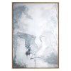 386146 rucne malovany obraz na platne v rame 60x90 cm kremovy