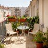 Zahradní set – 2 židle a stolek na balkon béžový 3