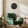 Nástěnné hodiny Scandic 30 cm – černé 5