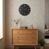 Nástěnné hodiny Scandic 30 cm – černé 8