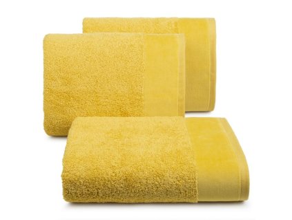 Pamut törölköző 06 - mustársárga