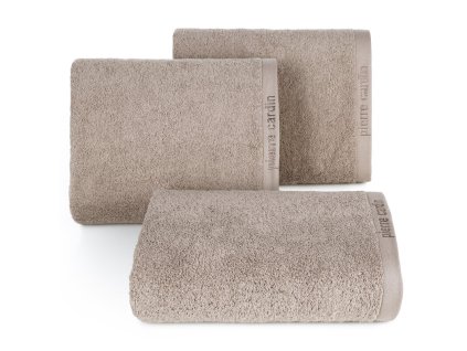 PIERRE CARDIN pamut törölköző - sötét bézs