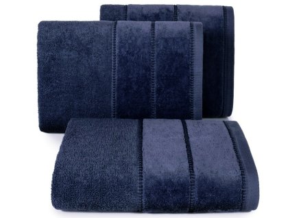 Pamut törölköző R137-15 sötétkék