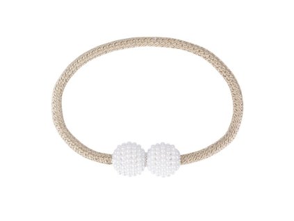 1002012 nyírfa elegáns mágneses kapocs gyöngyökkel