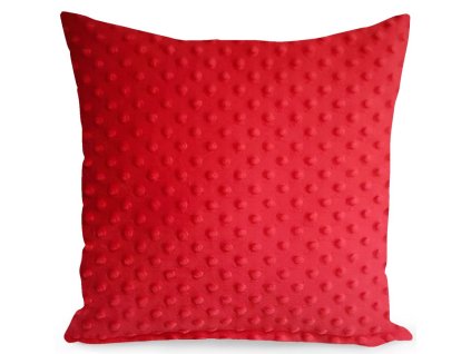 1006287 nerc dekoratív vankus 02 piros színben