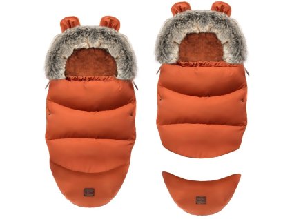 Bundazsák szőrmével GROW-UP N karamell