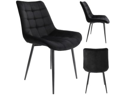 MISTY étkezőszék - fekete