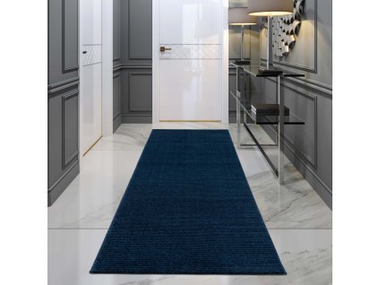 Egyszínű futószőnyeg FANCY 900 - sötétkék