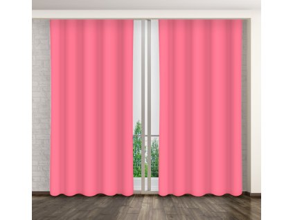 Egyszínű függöny rózsaszín ZMA19