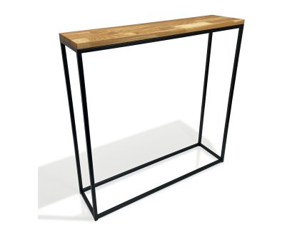 Konzol LOFT tölgy 80x80x20cm egyszemélyes polc