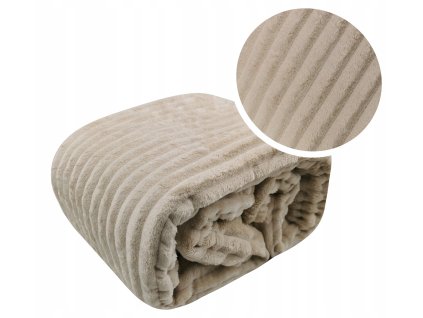 Bézs színű extrudált takaró LEO