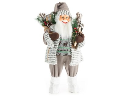 Mikulás teli zsák ajándékkal 80 cm