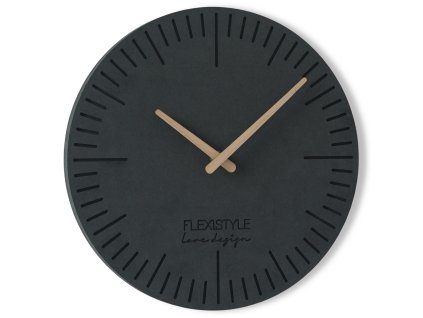 Modern fa óra EKO 2 antracit