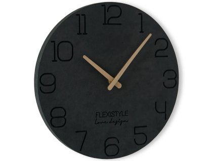 Modern fa óra EKO 4 antracit 30cm