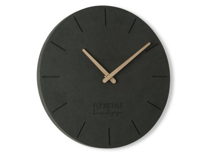 Modern fa óra EKO antracit