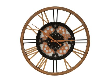 Falióra római számokkal és fogaskerekekkel