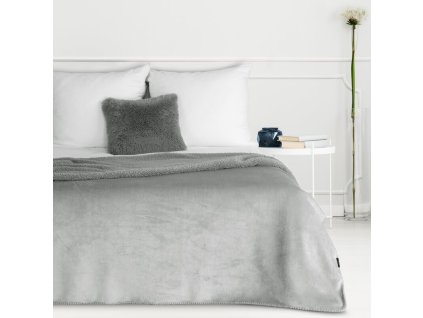 Kétoldalas TEDY takaró ezüst színben