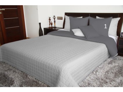 Kétoldalas egyszínű ágytakaró NMA6