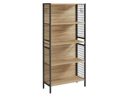 Polcos könyvespolc - Sonoma tölgy - LBC023B11