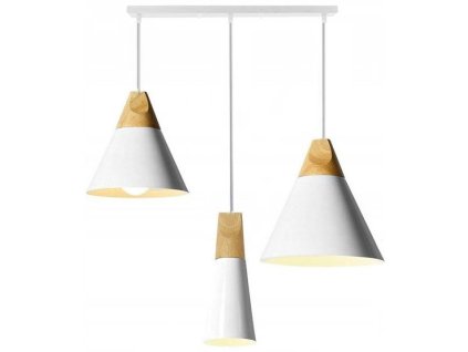 Retro mennyezeti lámpa Loft Scandi CP fehér