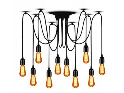 10171 retro stropna lampa spider 10