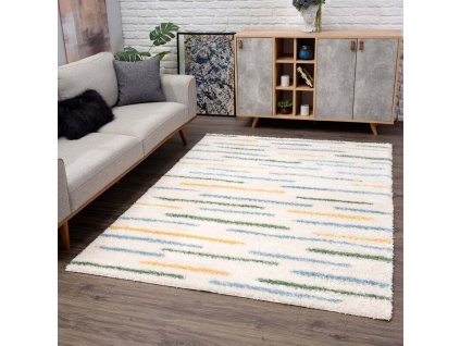 Shaggy szőnyeg hosszú szálú szőnyeg PULPY 562 - színes