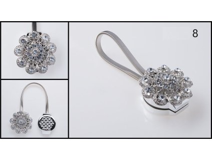 993573 ezüst mágneses kapocs a 8-as modellhez