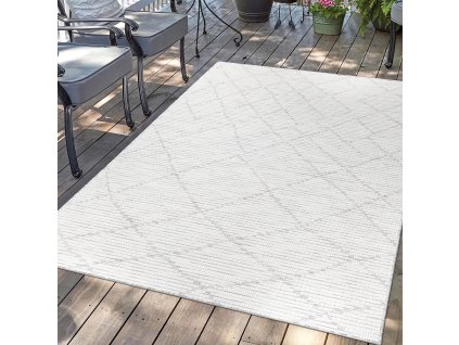 Zsinóros szőnyeg PALM 23526A szürke