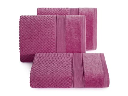 Velúr törölköző JESSI málna