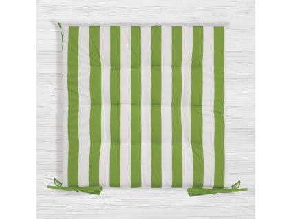 Vízálló párna GARDEN02 - zöld/fehér