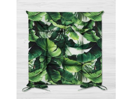 Vízálló párna GARDEN02 - zöld levelek