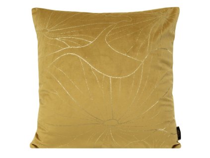 Bársony díszpárnahuzat BLINK25 45x45cm - arany