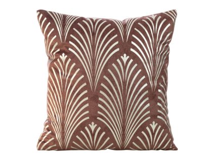 Bársony díszpárnahuzat BLINK27 45x45cm - régi rózsaszín