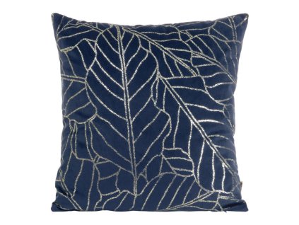 Bársony díszpárnahuzat BLINK32 45x45cm - gránátkék