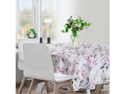 352484 vodeodolny okruhly obrus garden 30e 150 cm