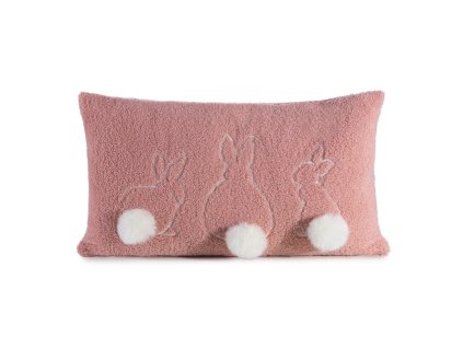 353201 velkonocna obliecka na vankus 30 x 50 cm spring 54 pudrovoruzova