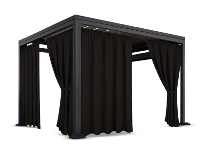 Kerti függöny a pavilon alagúthoz ZMOT 11 fekete