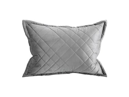 356912 dekoracna obliecka na vankus ria6 70x50cm v striebornej farbe