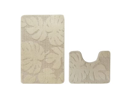 363281 2 dielna sada kupelnovych kobercekov classic kremova farba