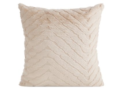 Szőrme párnahuzat KATE - bézs