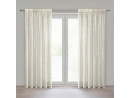366377 hotova zaclona bonita na riasiacej paske 140 x 250 cm v prirodnej farbe