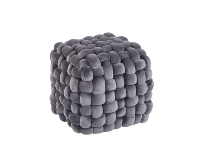 Elegáns bársony szék P7 FX szürke színben