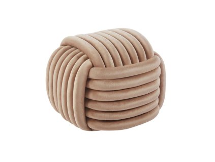 Elegáns bársony szék P5 FX cappuccino színben