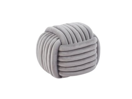 Elegáns bársony szék P5 FX szürke színben