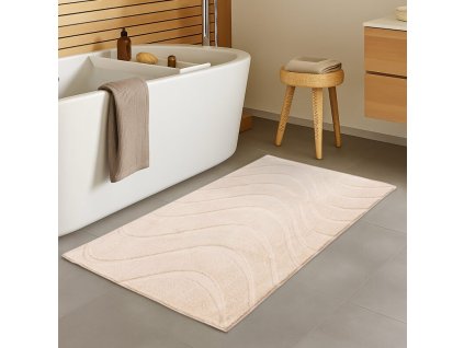 Fürdőszobai szőnyeg Waves 400 bézs