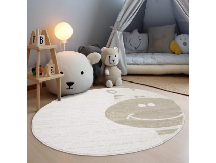 Gyerek kerek szőnyeg MARA 715 Zsiráf