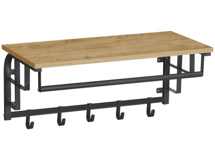 377205 nastenna polica s vesiakmi dub artisan lcr012b88