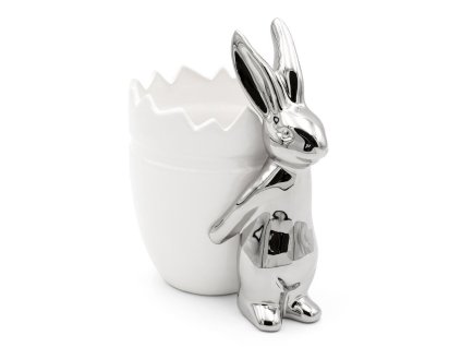 Húsvéti kerámia tál nyuszival 21 x 13 x 16 cm