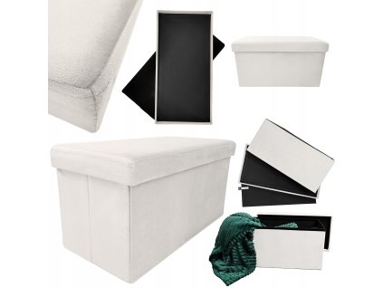 Bársony összecsukható szék Perfect Duo bézs