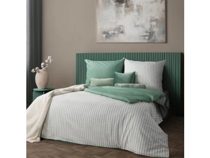 Szatén ágynemű RAJA mentafehér